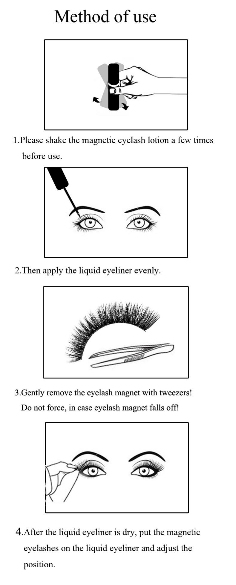 HOW TO USE MAGNETIC EYELASHES AND EYELINER