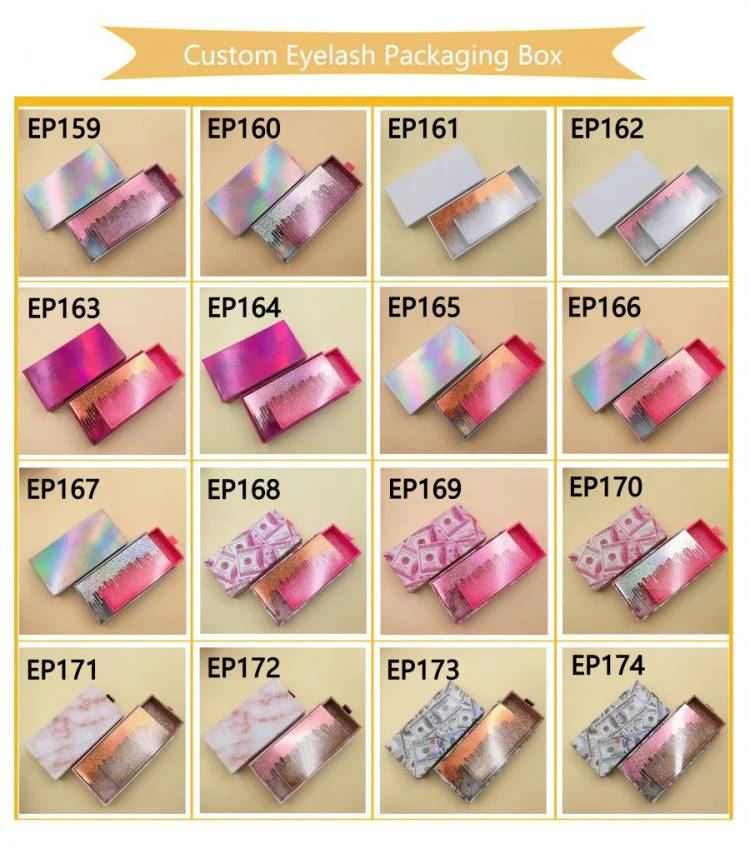 eyelashes packaging box eyelashes packaging box