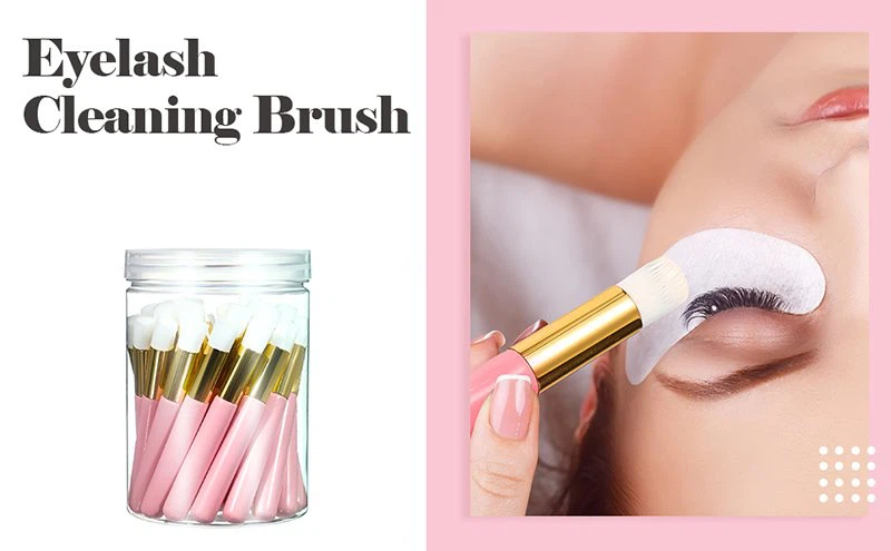 eyelashes cleaning brushes
